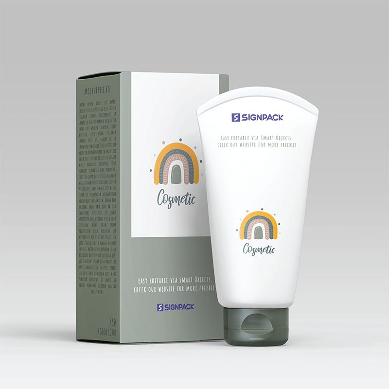 Cosmetics Tube and Box